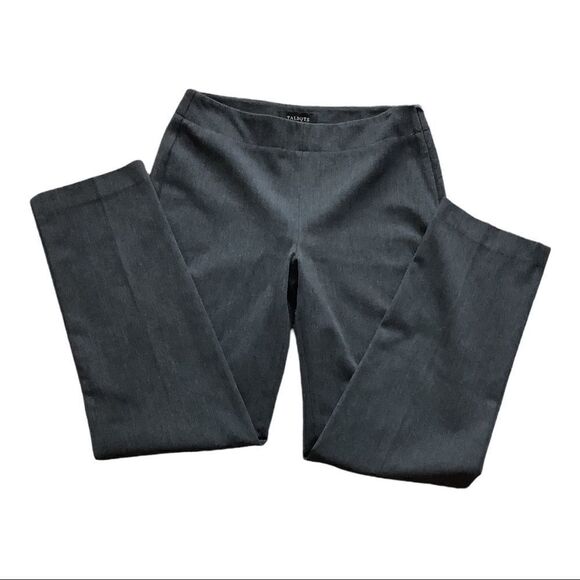 Talbots Heritage Straight Legged Pants in Charcoal Gray. Size 4 - Picture 3 of 4